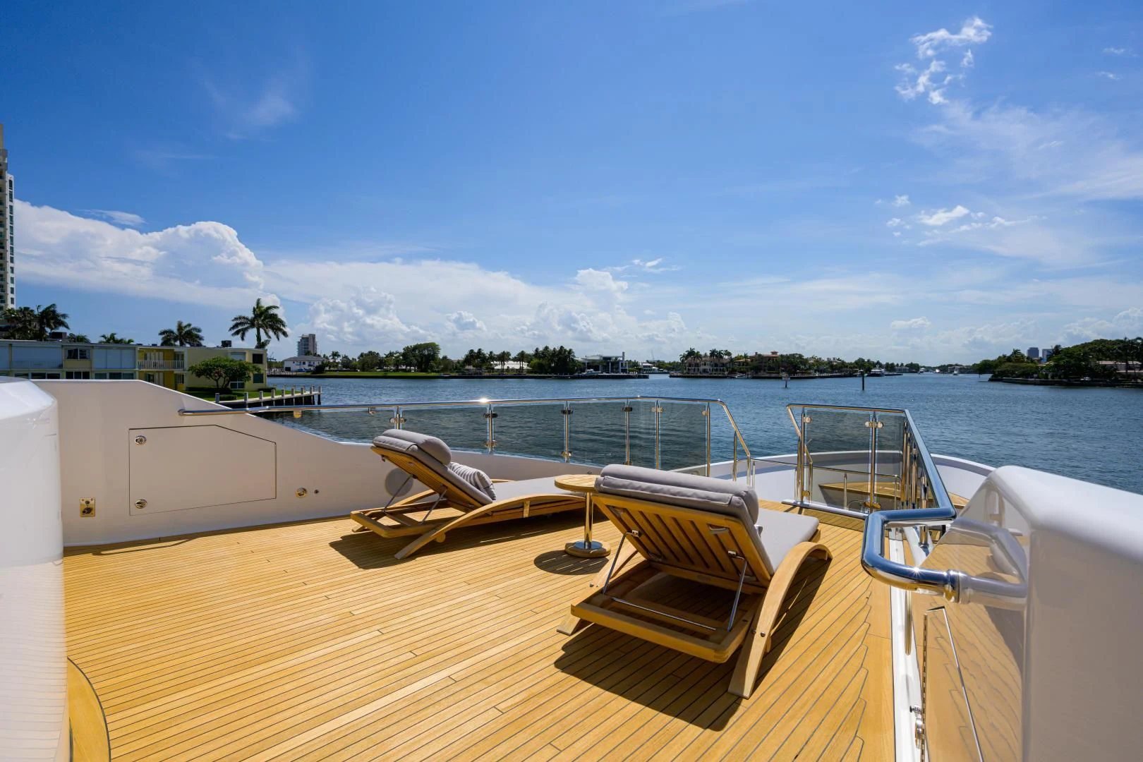 a boat on a body of water aboard LADY JJ Yacht for Charter