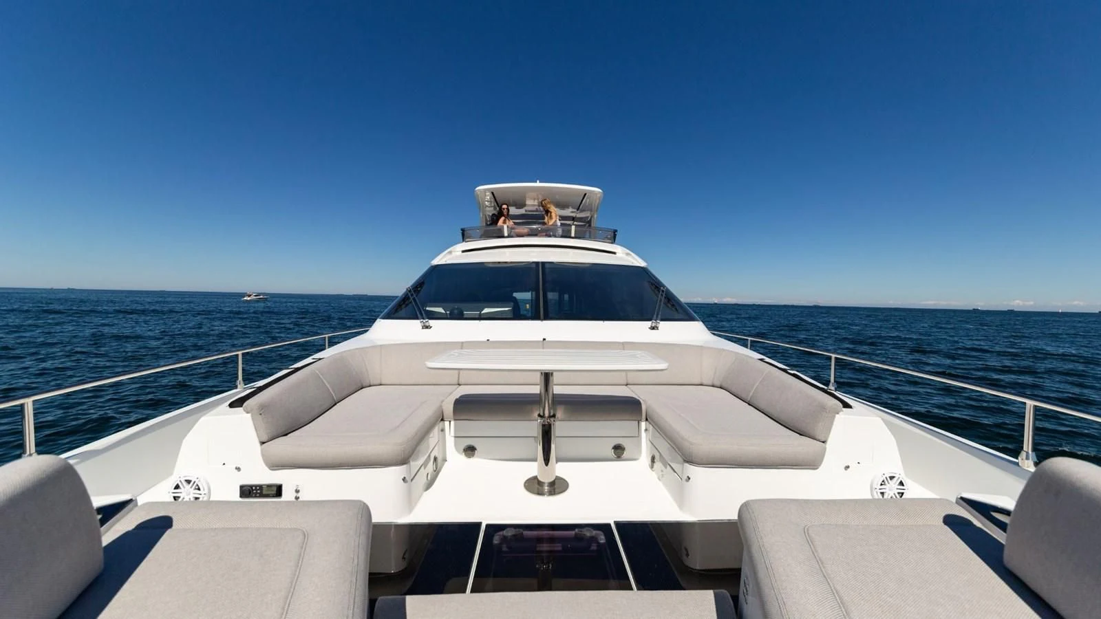 a boat on the water aboard GALEON 800 FLY/1 Yacht for Sale