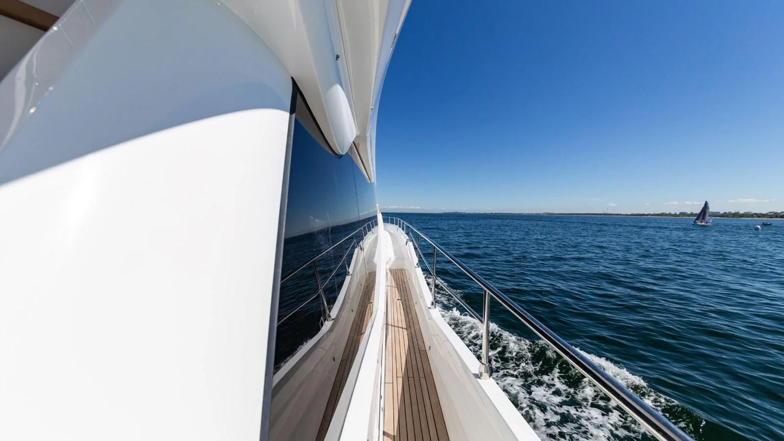a boat on the water aboard GALEON 800 FLY/1 Yacht for Sale