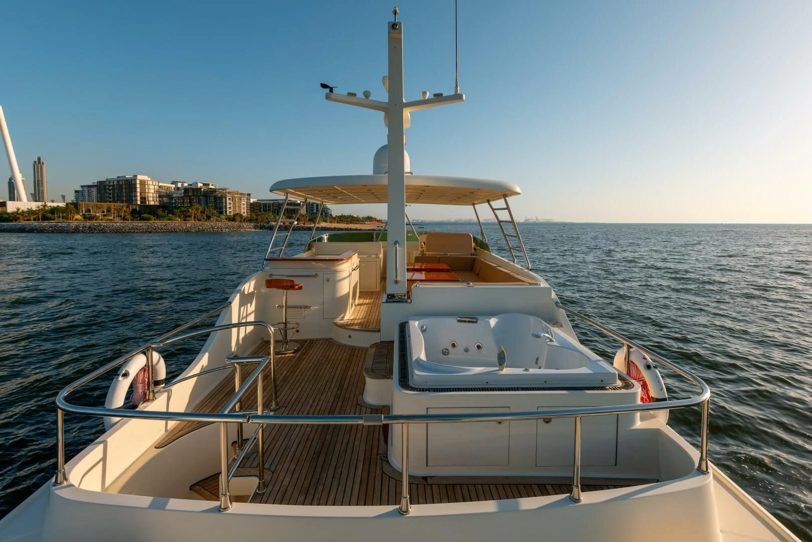 a boat on the water aboard ANTALYA Yacht for Sale