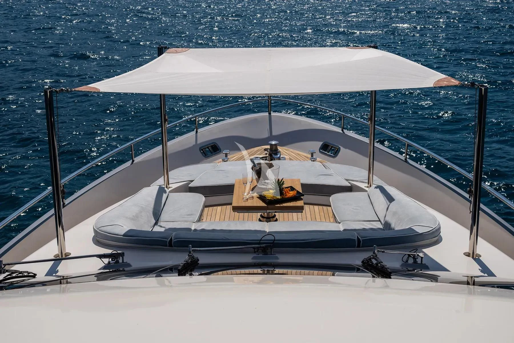 a boat on the water aboard PEMBE Yacht for Charter