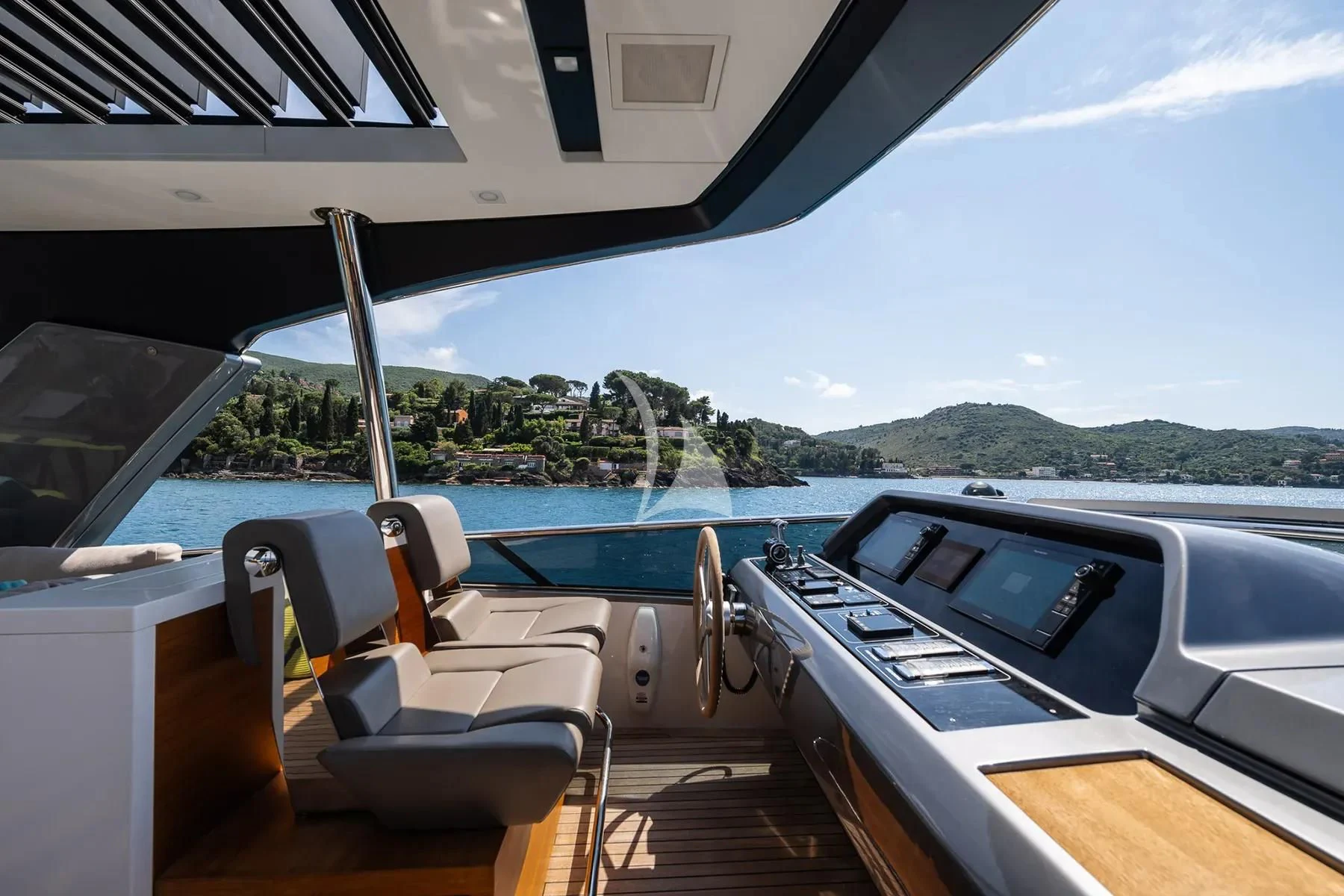 a boat on the water aboard PEMBE Yacht for Charter