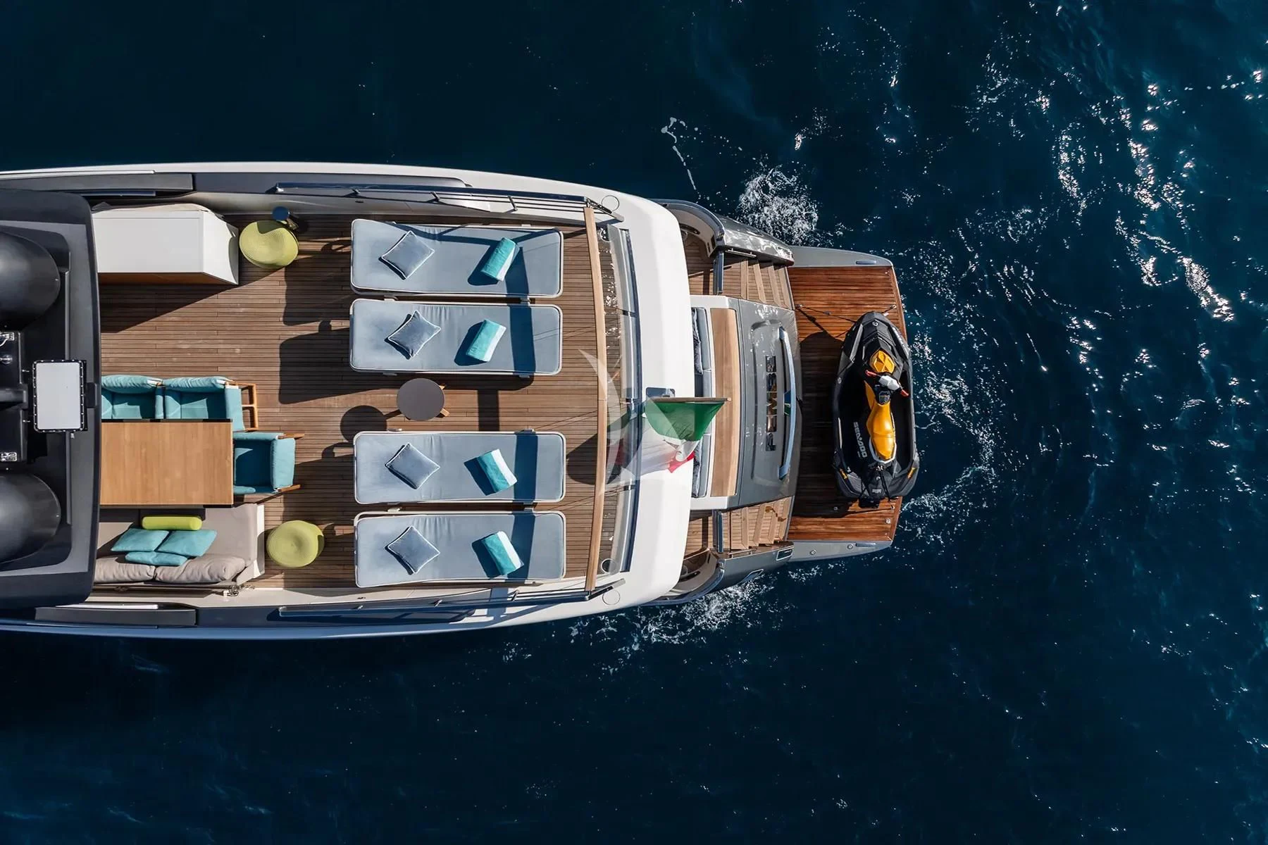 a house on a snowy landscape aboard PEMBE Yacht for Charter