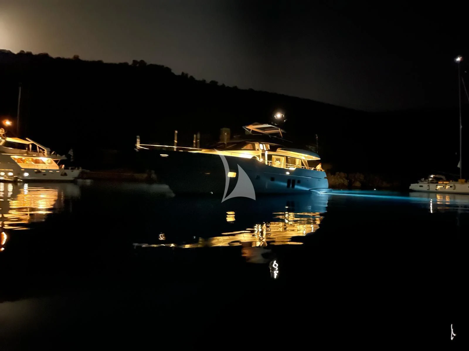 a boat on the water aboard PEMBE Yacht for Charter