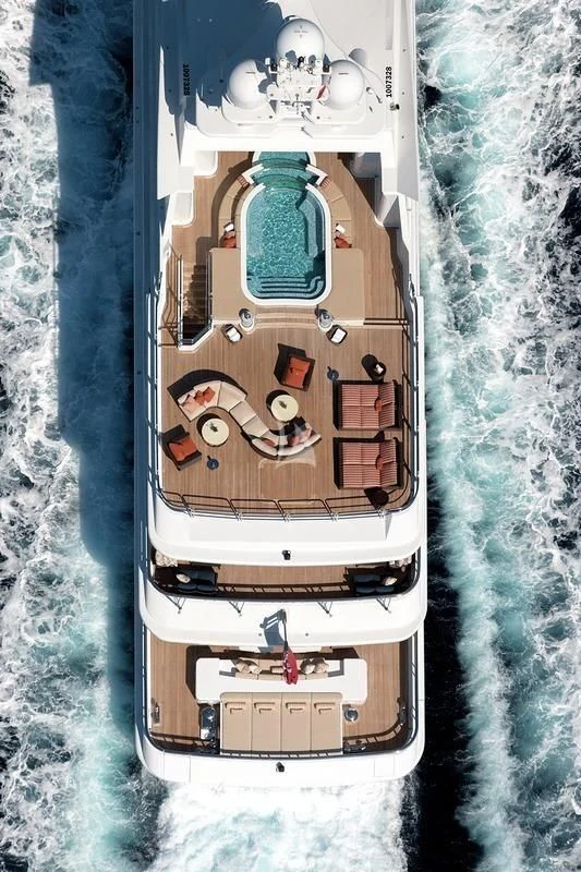 diagram aboard LUCKY LADY Yacht for Sale