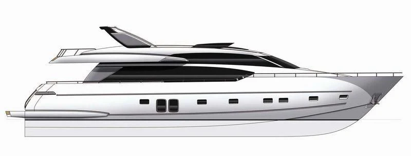 a silver and black car aboard SANLORENZO SL86/790 Yacht for Sale