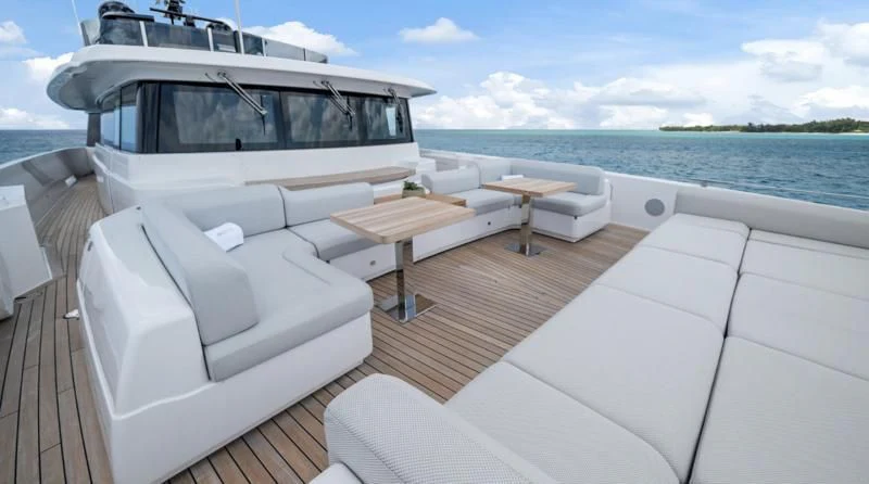 a boat on a boat aboard ASANTE Yacht for Sale