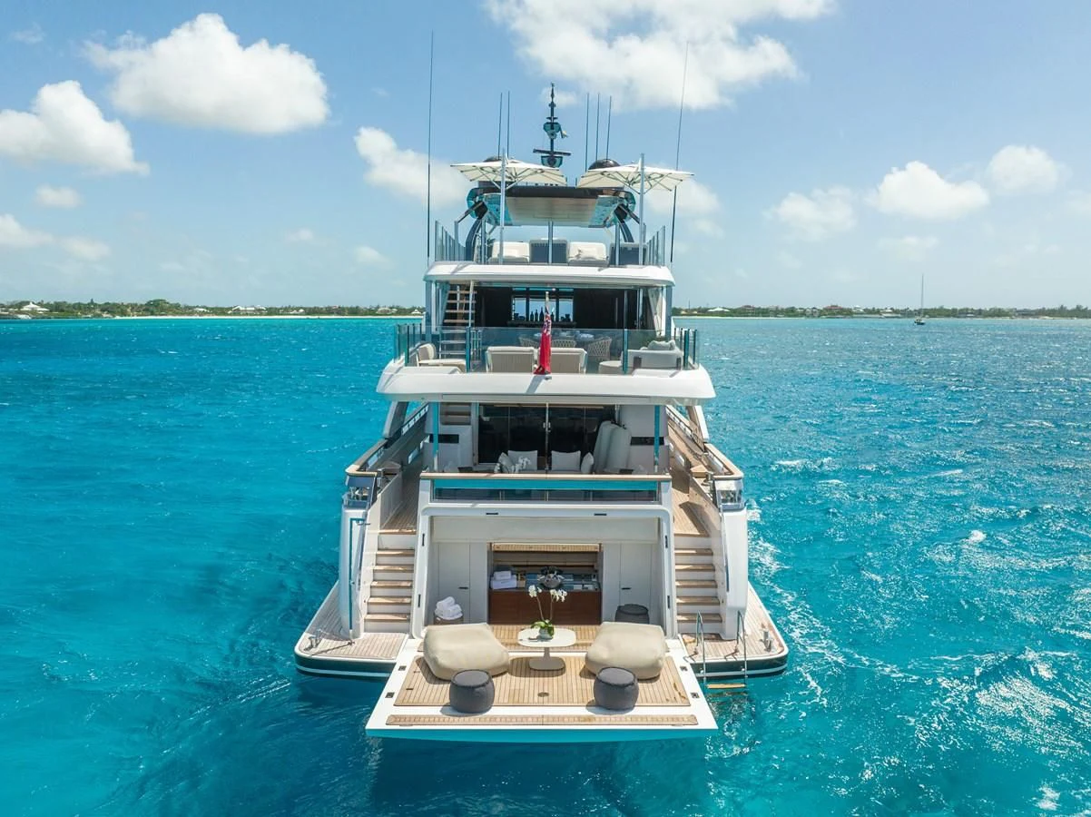 a boat on the water aboard ASANTE Yacht for Sale