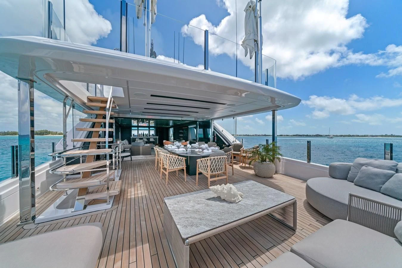 a boat on the water aboard ASANTE Yacht for Sale
