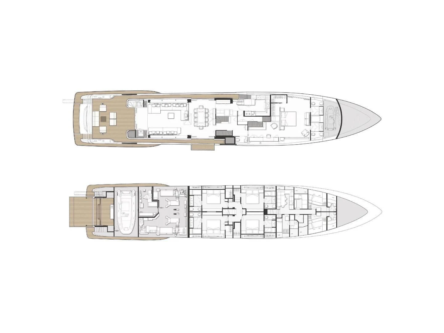 diagram aboard ASANTE Yacht for Sale