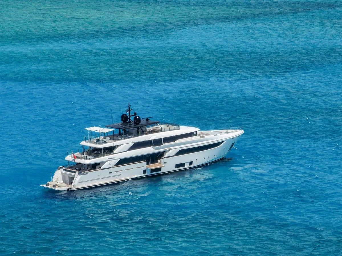 a boat in the water aboard ASANTE Yacht for Sale