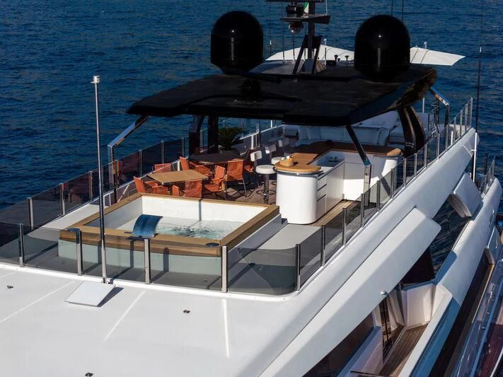 a boat on the water aboard ASANTE Yacht for Sale