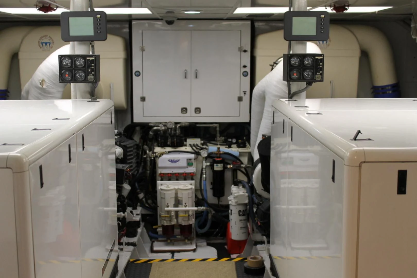 a machine with many machines aboard LORELEI Yacht for Sale