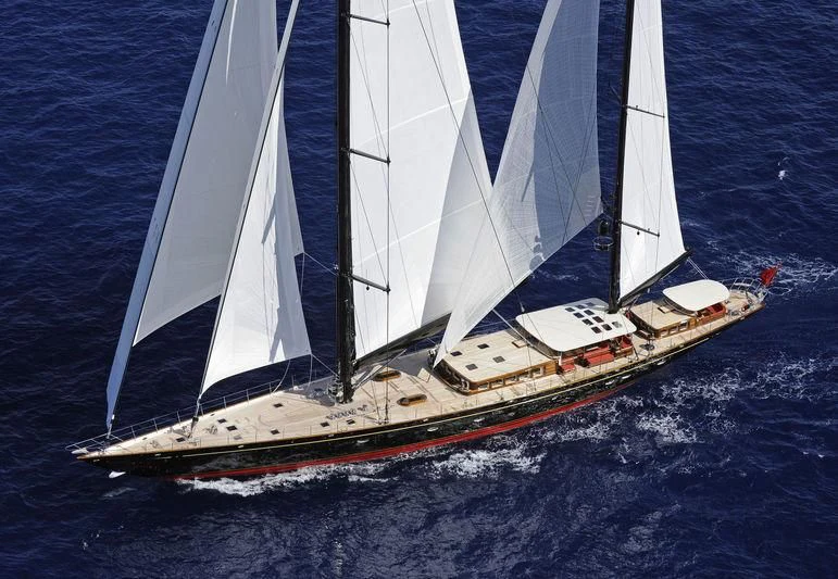 a sailboat on the water aboard MARIE Yacht for Sale