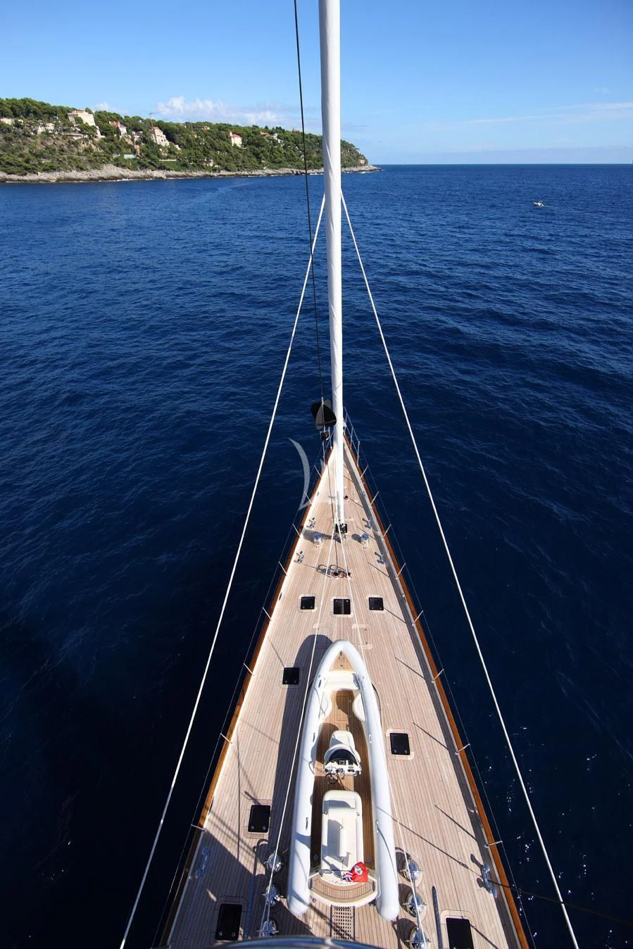 a boat sailing on the water aboard MARIE Yacht for Sale