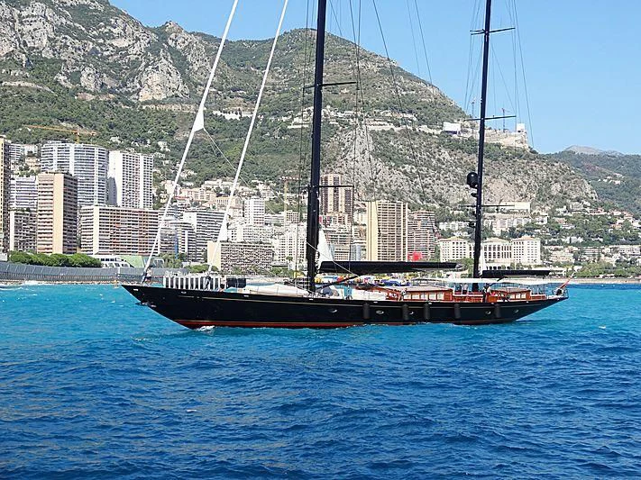 a boat on the water aboard MARIE Yacht for Sale
