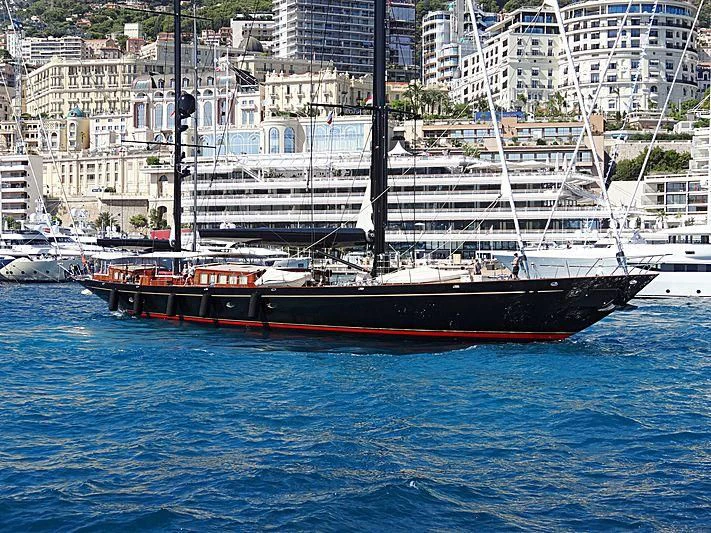 a boat in the water aboard MARIE Yacht for Sale