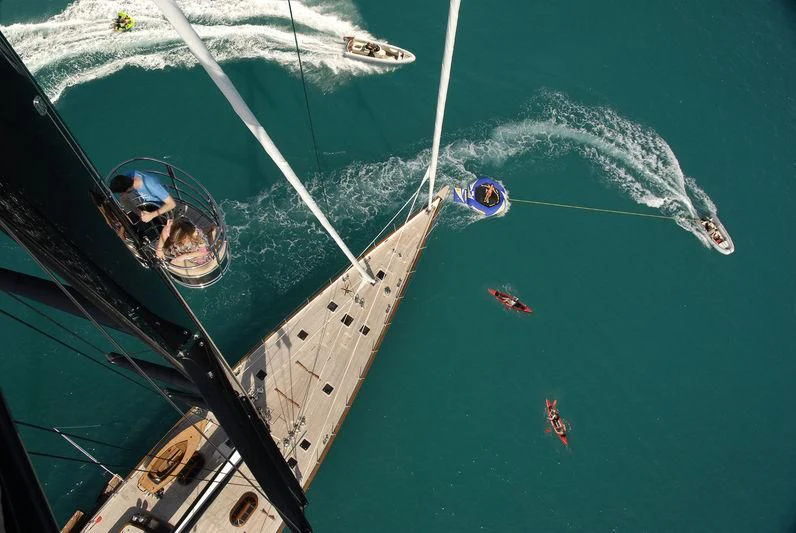 a boat with people in it aboard MARIE Yacht for Sale