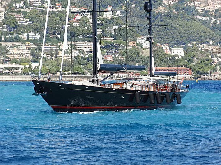 a boat on the water aboard MARIE Yacht for Sale