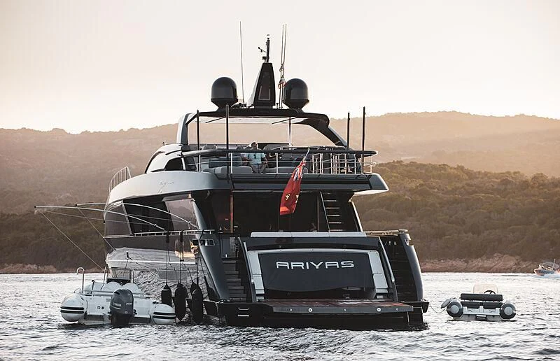 a boat on the water aboard ARIYAS Yacht for Sale