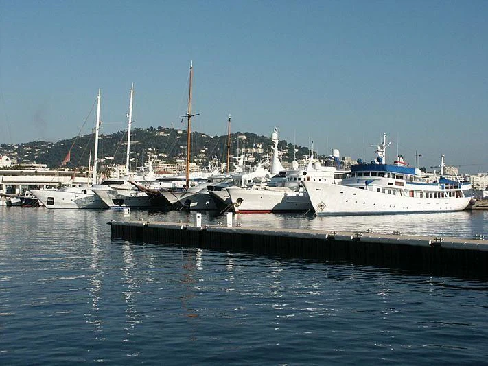 boats in the water aboard ALBACORA Yacht for Sale