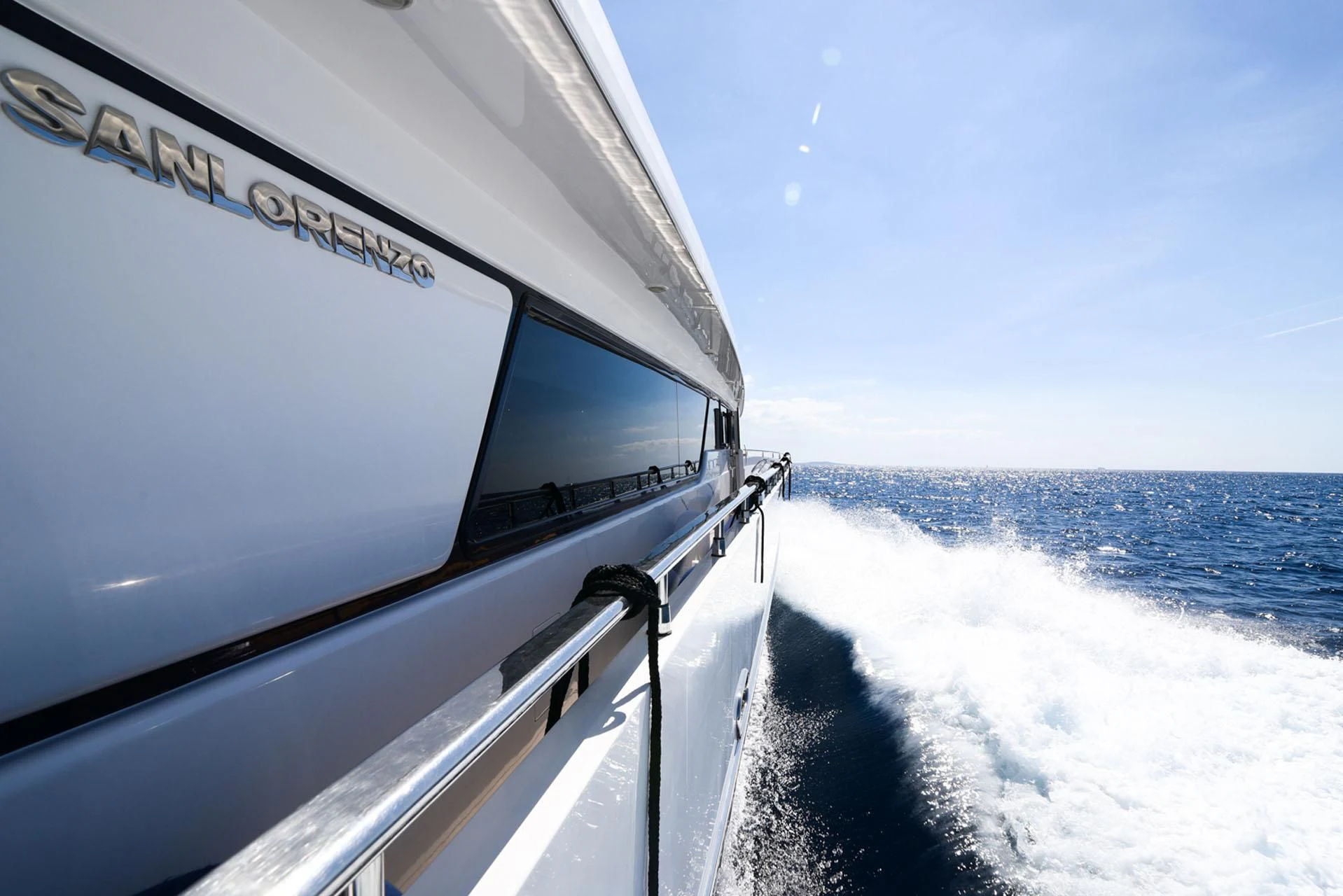a boat on the water aboard ZEN Yacht for Sale