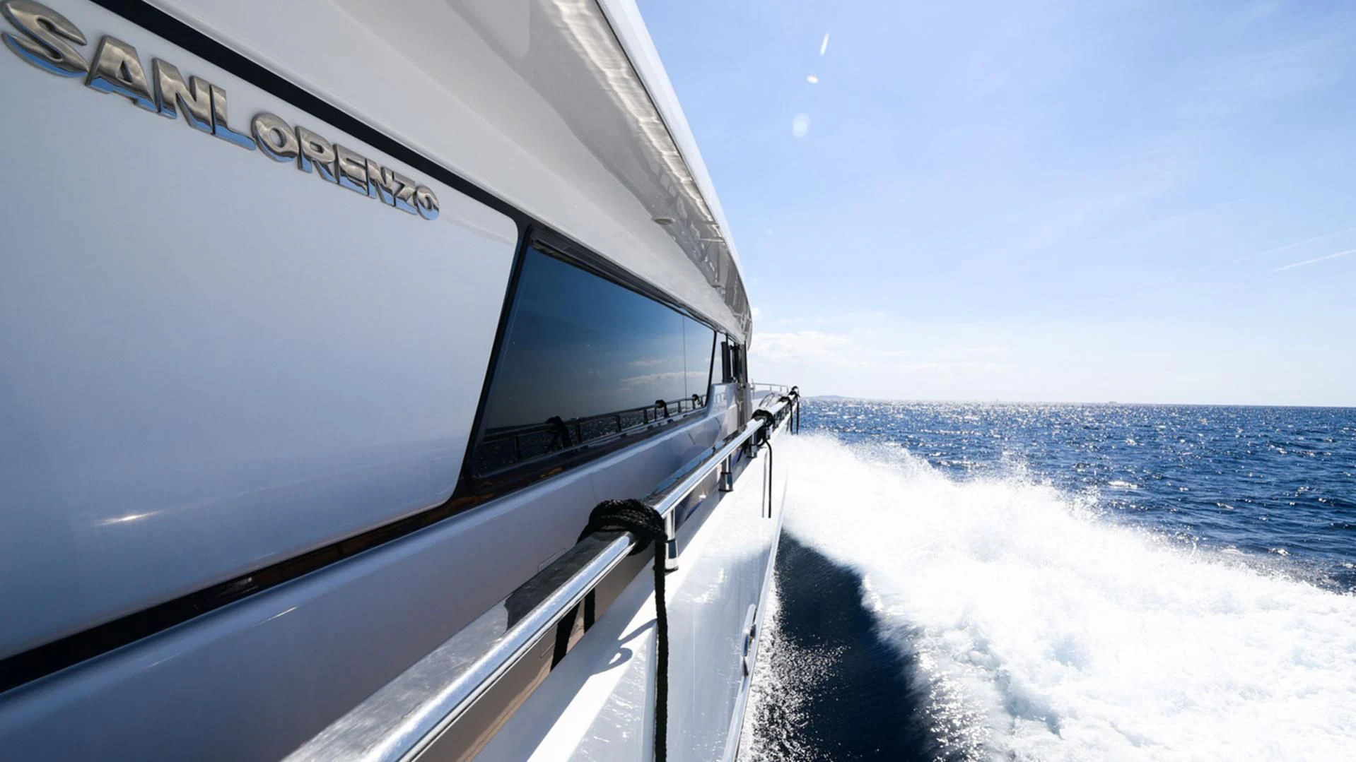 a boat on the water aboard ZEN Yacht for Sale