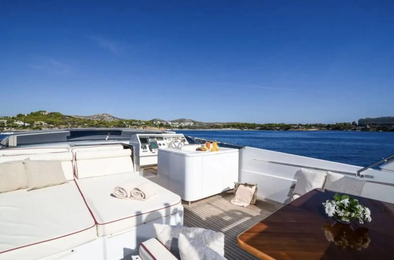 a boat on the water aboard ZEN Yacht for Sale