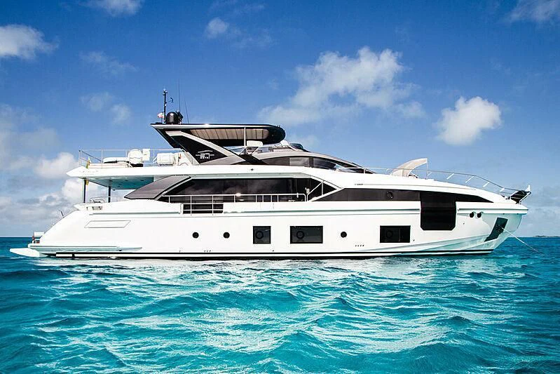 a white yacht in the water aboard WHITE ROSE Yacht for Sale