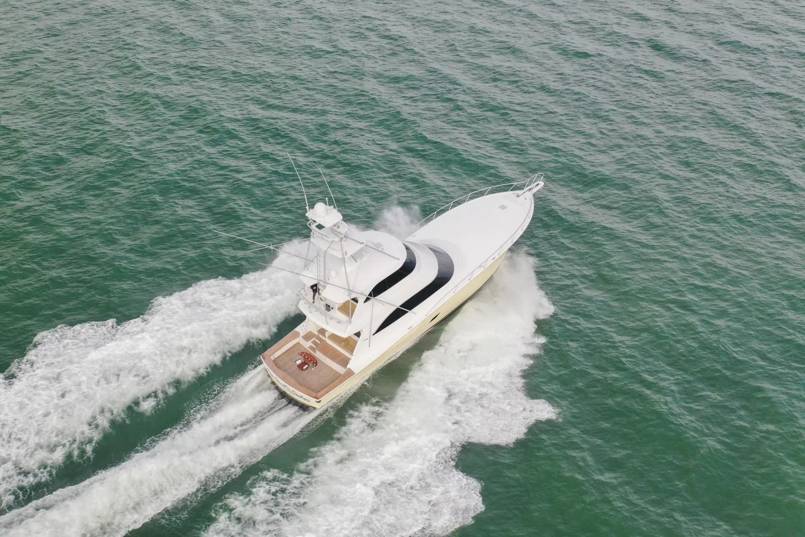 a boat on the water aboard MER SEA SAKES Yacht for Sale
