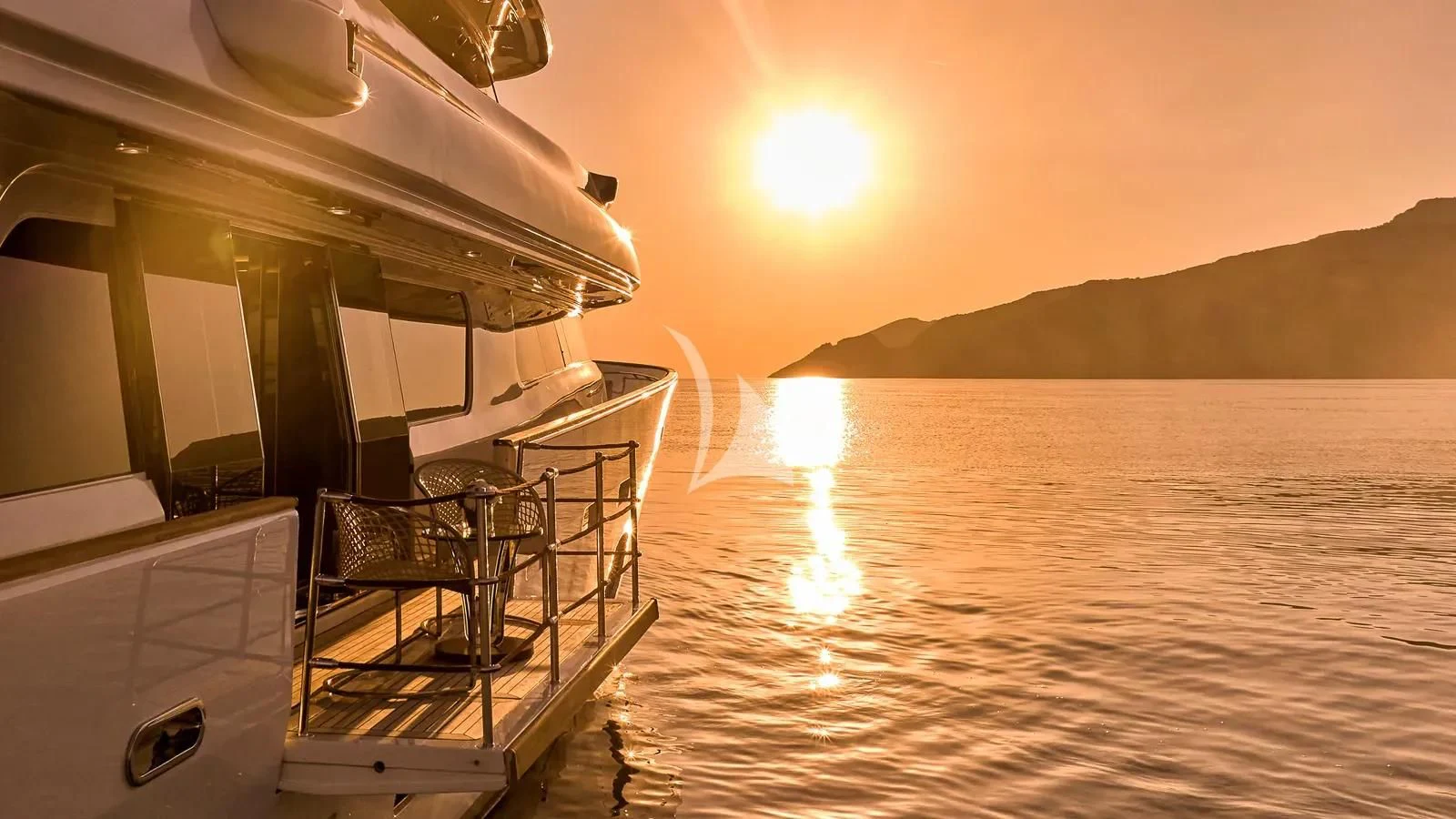 a boat on the water aboard DALOLI Yacht for Charter