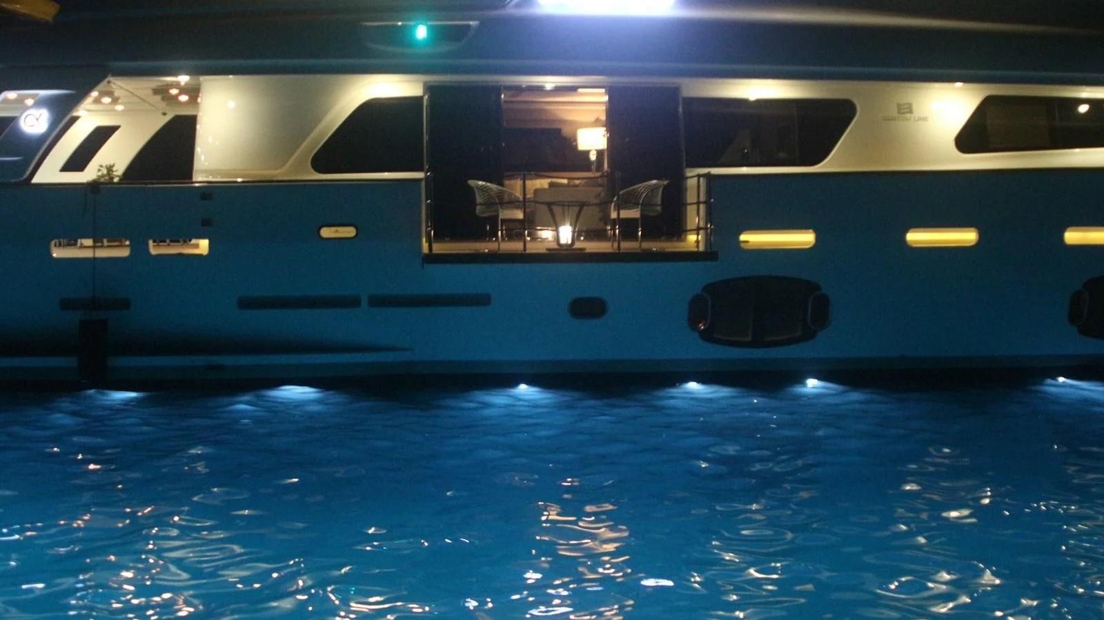 a boat in the water aboard DALOLI Yacht for Charter