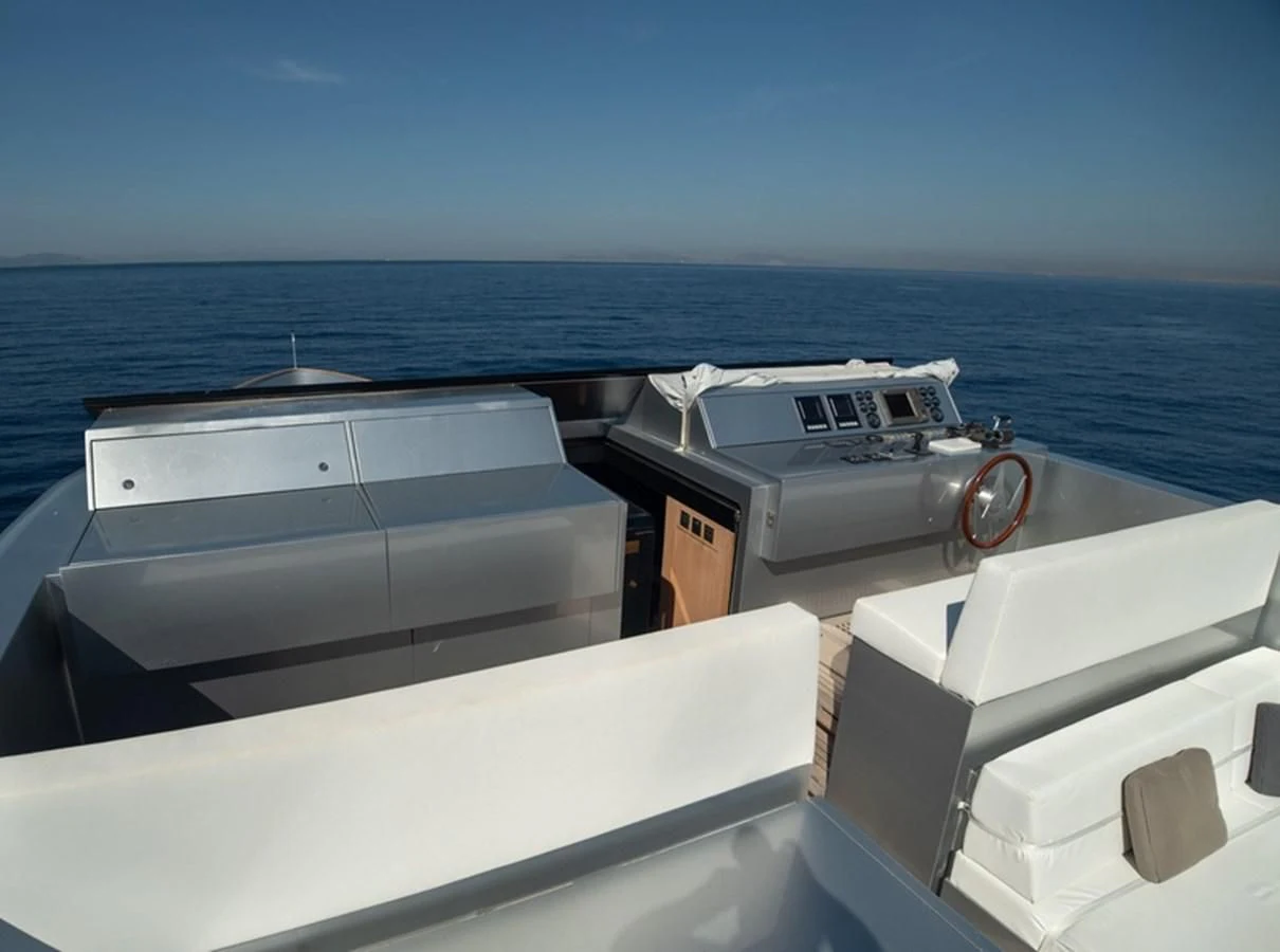 a boat on the water aboard TIN TIN Yacht for Sale
