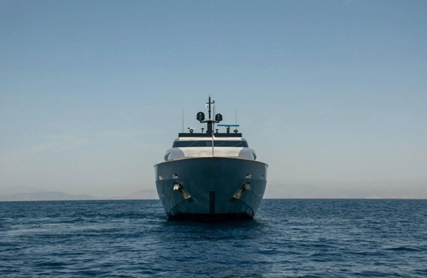 a boat in the water aboard TIN TIN Yacht for Sale