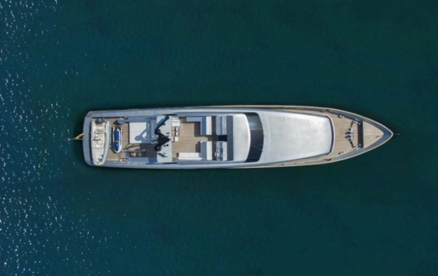 a boat on the water aboard TIN TIN Yacht for Sale