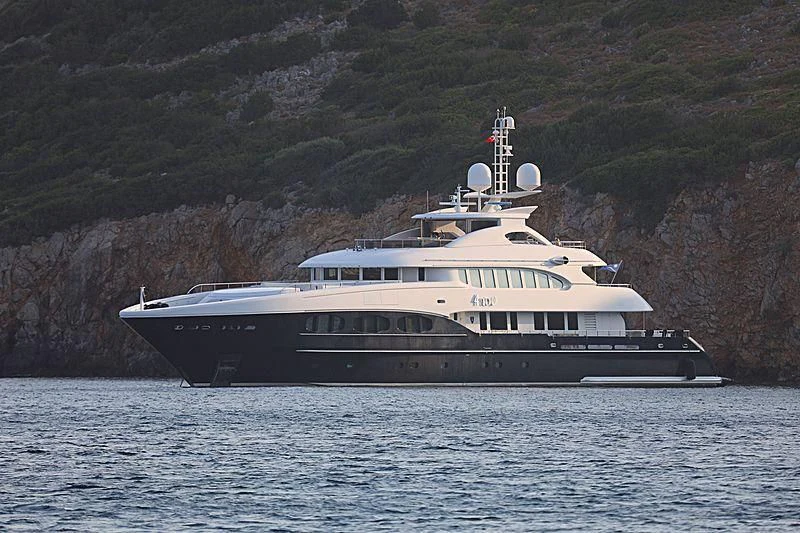 a boat on the water aboard 4YOU Yacht for Sale