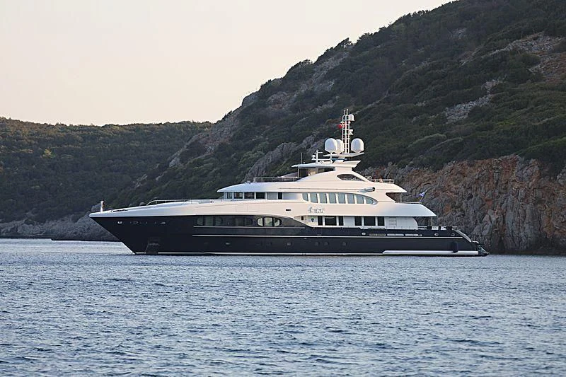 a boat on the water aboard 4YOU Yacht for Sale