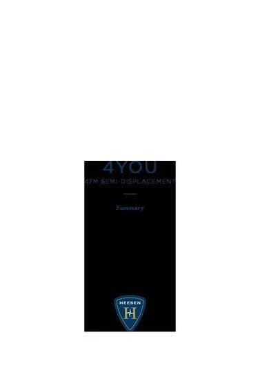 graphical user interface, application aboard 4YOU Yacht for Sale