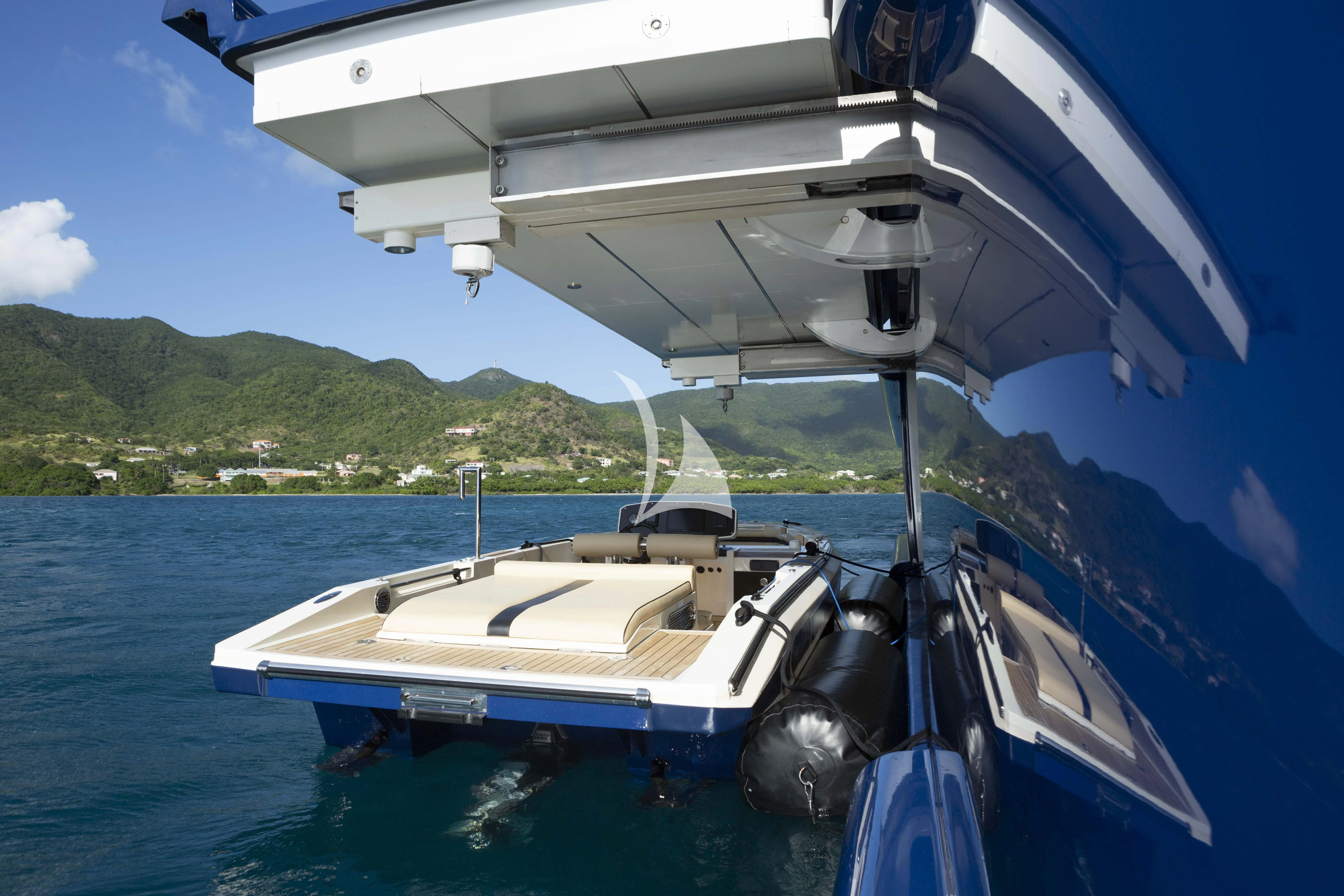 a boat on the water aboard MARY-JEAN II Yacht for Sale