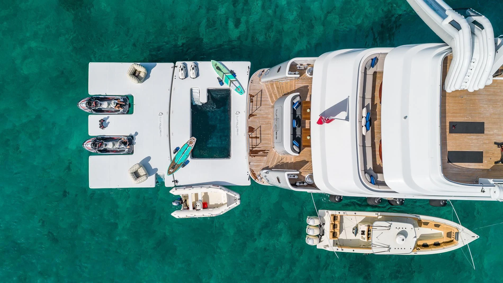 a model of a space ship aboard HOLDIN' MY OWN Yacht for Sale