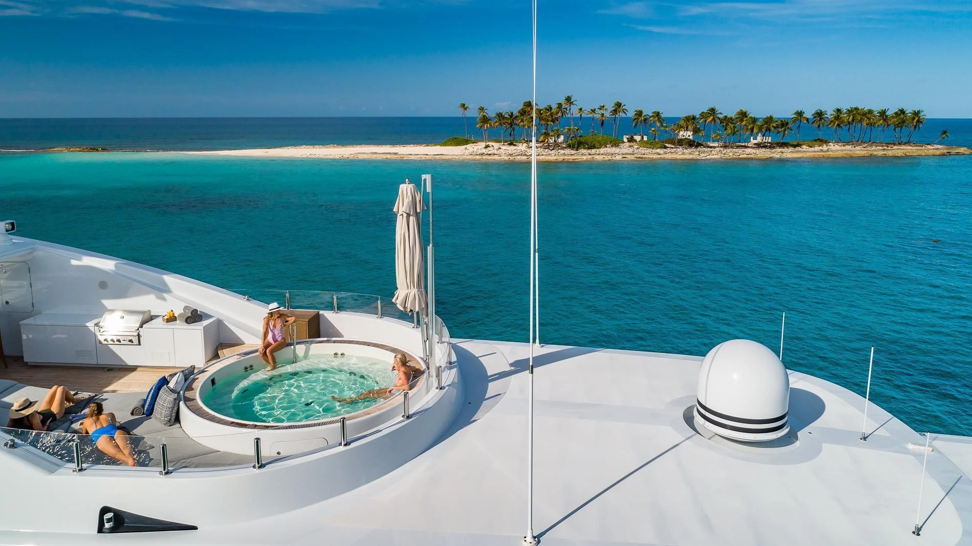 a boat on the water aboard HOLDIN' MY OWN Yacht for Sale