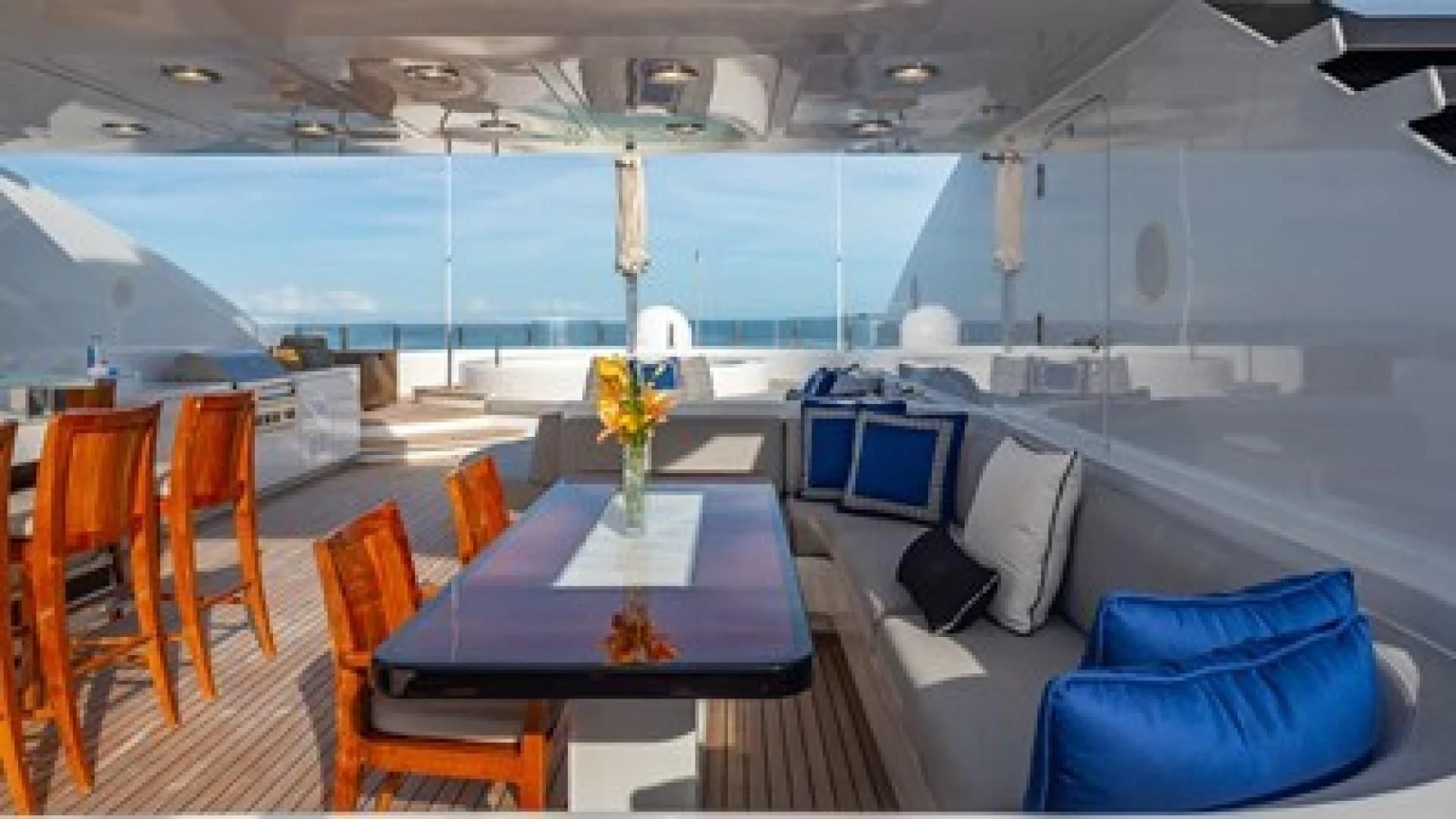 inside of a ship aboard HOLDIN' MY OWN Yacht for Sale