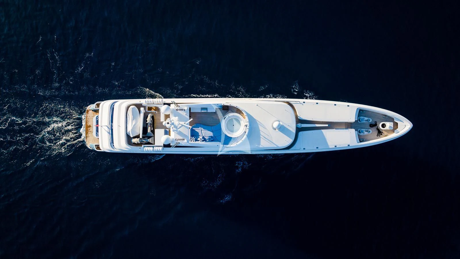 a space ship in outer space aboard HOLDIN' MY OWN Yacht for Sale