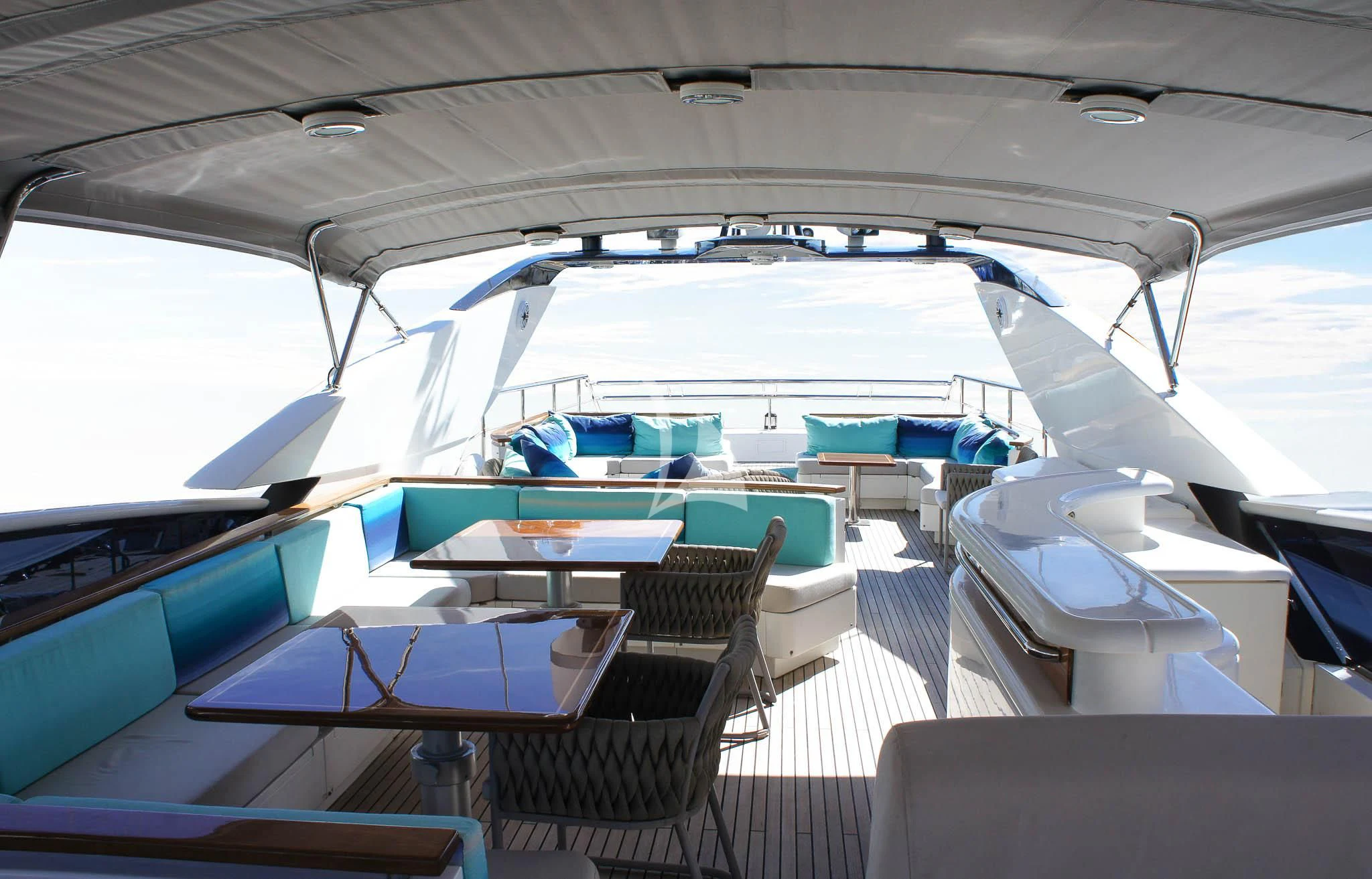 inside of a boat aboard LADY EMMA Yacht for Sale