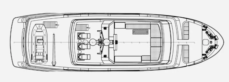 diagram aboard BERING 88/05 Yacht for Sale