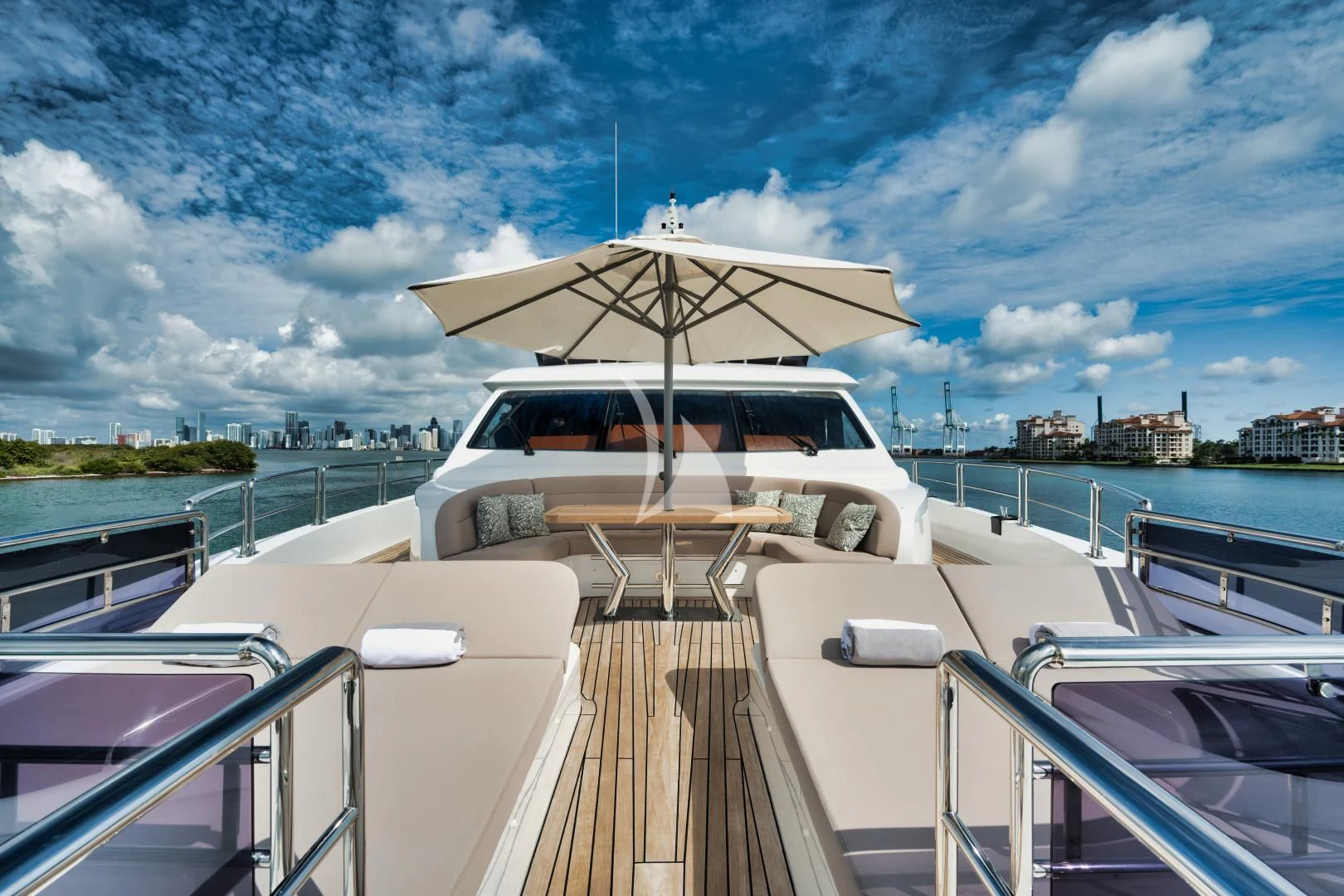 a boat on the water aboard PERSISTENCE Yacht for Sale