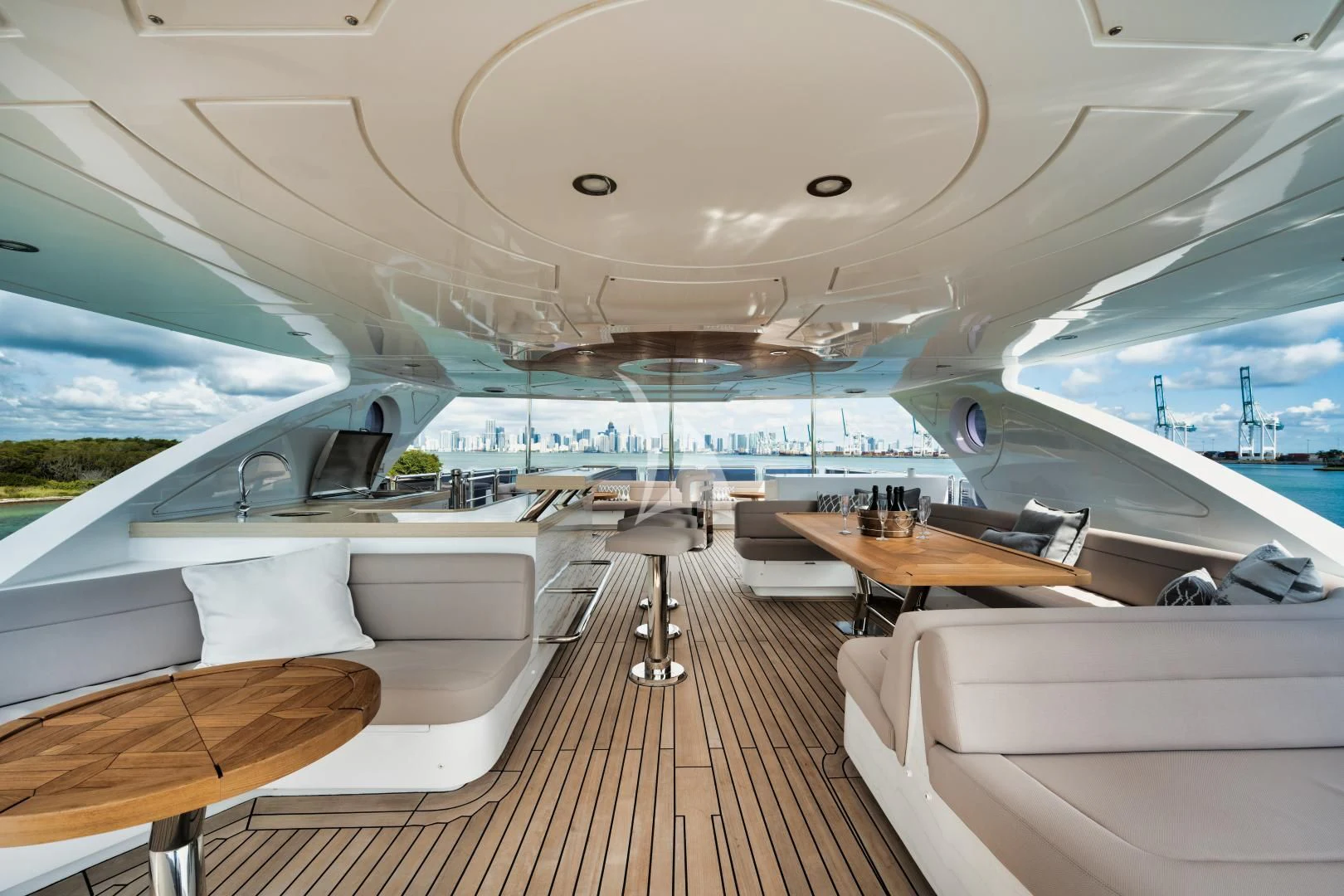 a boat on the water aboard PERSISTENCE Yacht for Sale