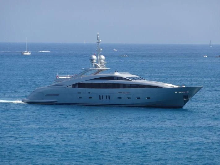a boat in the water aboard SILVER WIND Yacht for Charter