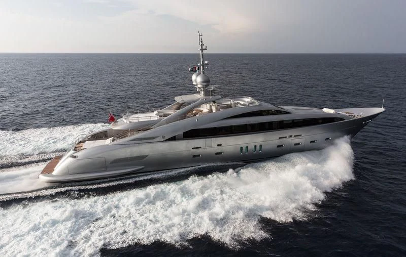 a ship on the water aboard SILVER WIND Yacht for Charter