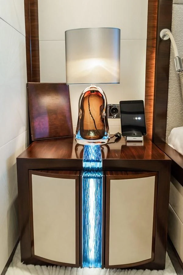 a statue of a person aboard SILVER WIND Yacht for Charter